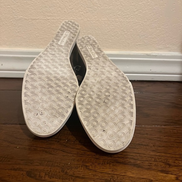 Linea Paolo Brown perforated suede material wedge bootie - Picture 2 of 7